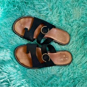 COPY - Black Coach sandals size 8.5